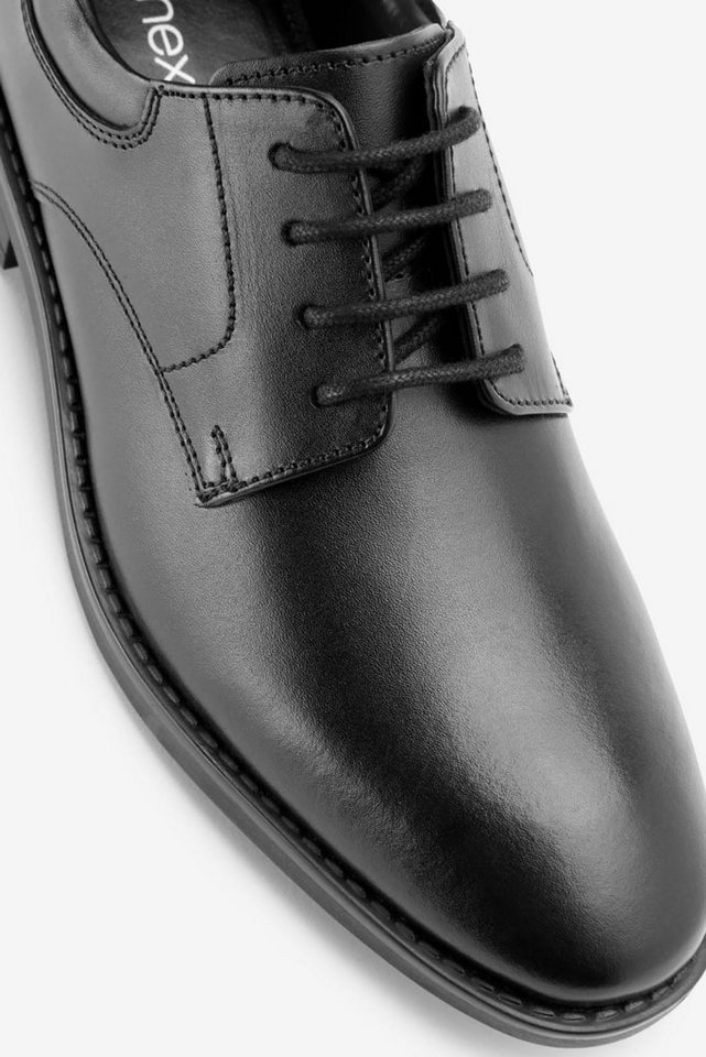 Next Schlichter Lederschnürschuh Schnürschuh – Bild 4 von 4