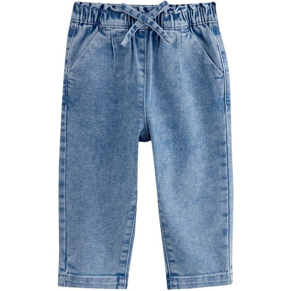 Next Schlupfjeans Jeans mit Bindegürtel (1-tlg)