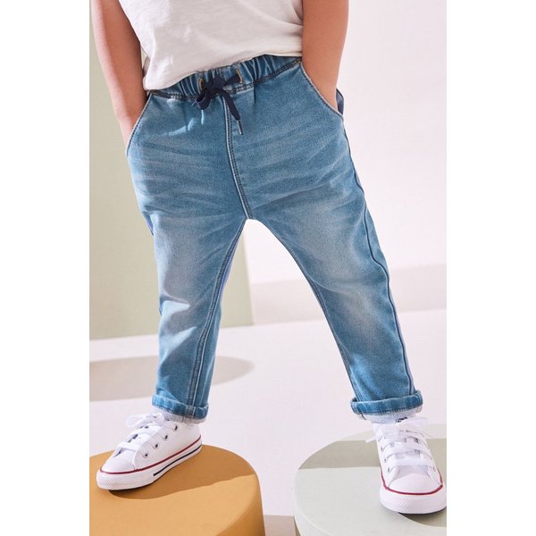 Next Schlupfjeans Superweiche Jeans mit Stretch zum Hineinschlüpfen (1-tlg)