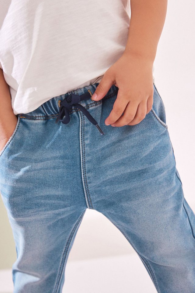 Next Schlupfjeans Superweiche Jeans mit Stretch zum Hineinschlüpfen (1-tlg) – Bild 3 von 5