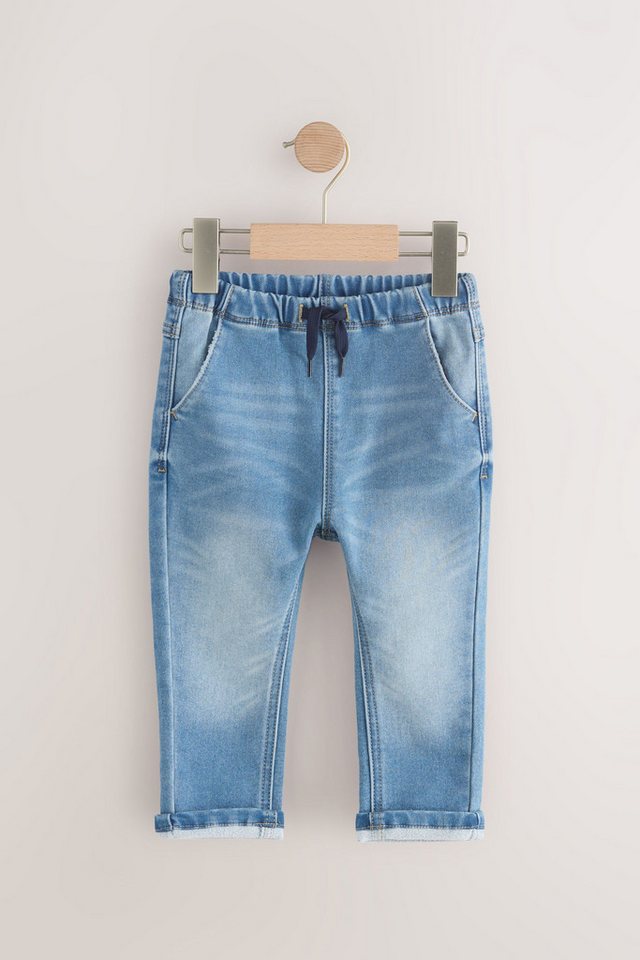 Next Schlupfjeans Superweiche Jeans mit Stretch zum Hineinschlüpfen (1-tlg) – Bild 4 von 5