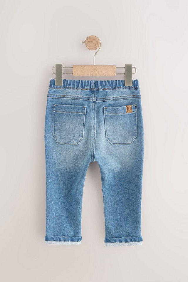 Next Schlupfjeans Superweiche Jeans mit Stretch zum Hineinschlüpfen (1-tlg) – Bild 5 von 5