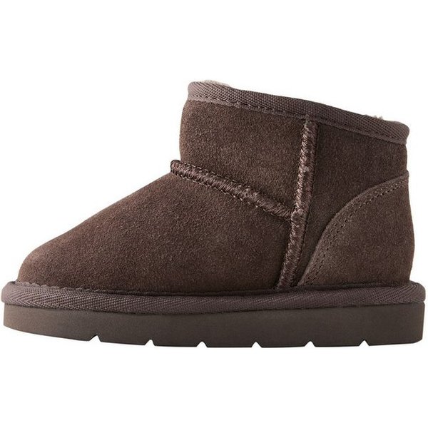 Next Schlupfstiefel aus Veloursleder, weite Passform Babystiefel