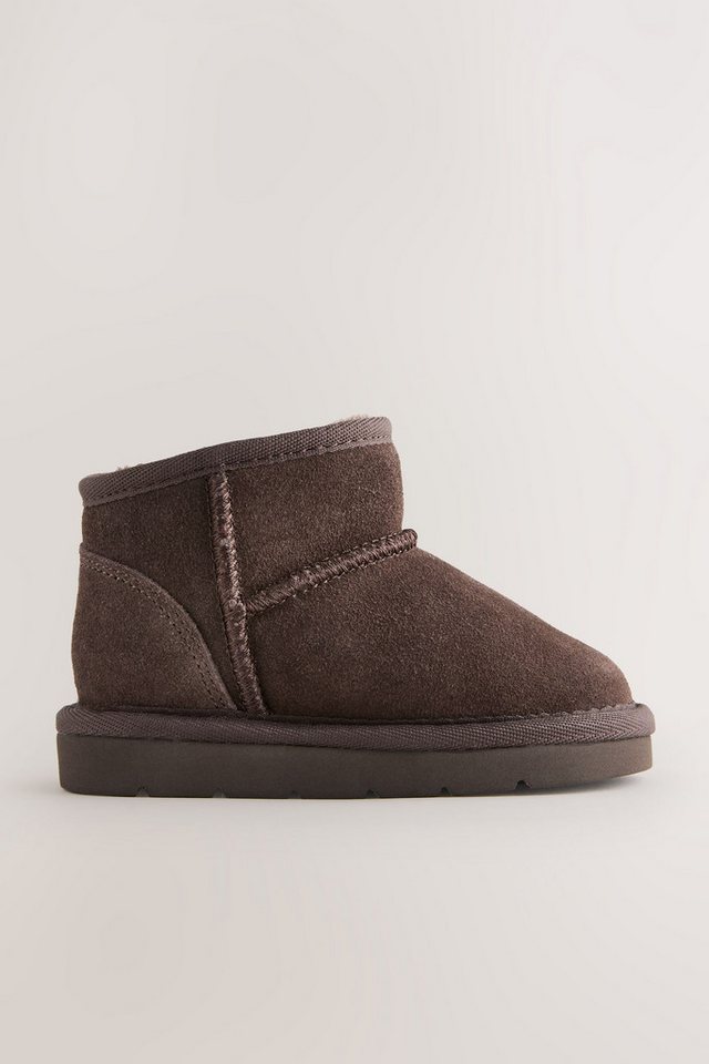 Next Schlupfstiefel aus Veloursleder, weite Passform Babystiefel – Bild 5 von 5
