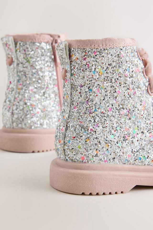 Next Schnür-Stiefeletten, weite Passform Stiefelette – Bild 5 von 5