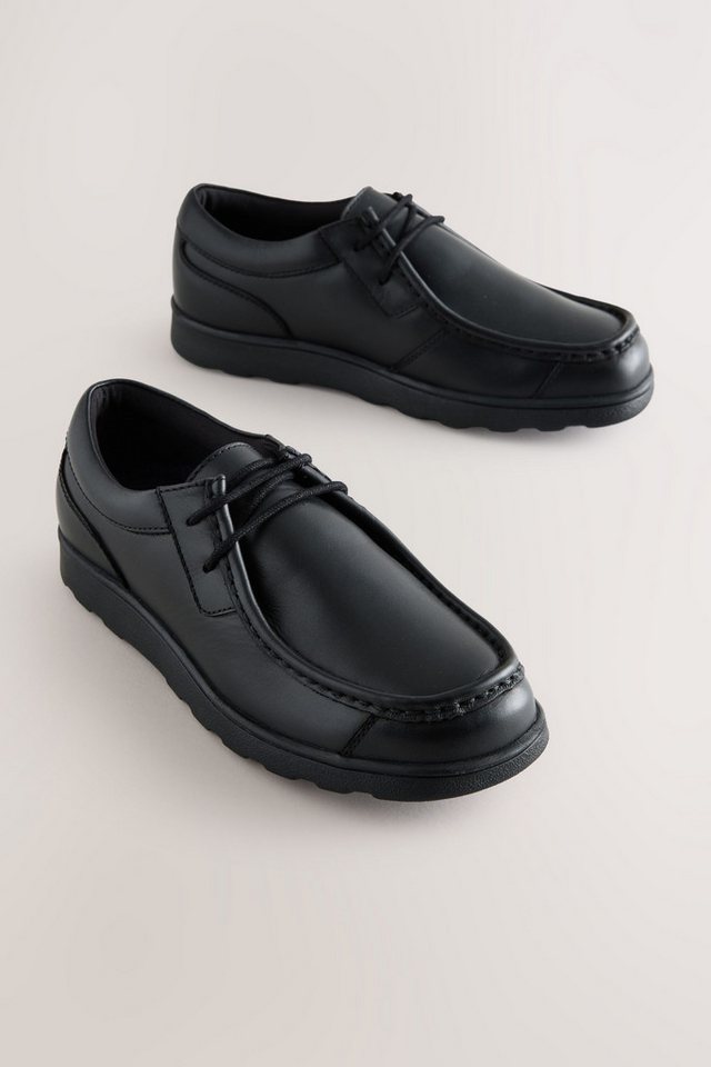 Next Schnürschuhe aus Leder, weite Passform Loafer – Bild 3 von 5