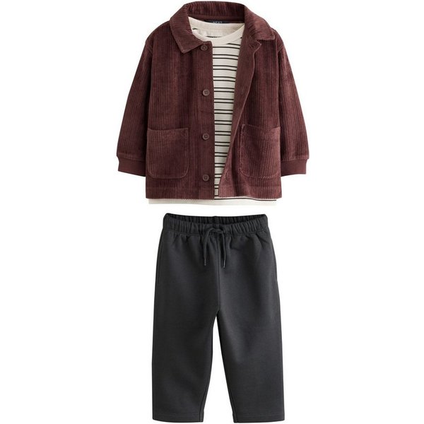 Next Shirt, Hose & Jäckchen 3-teiliges elegantes Set (3-tlg)