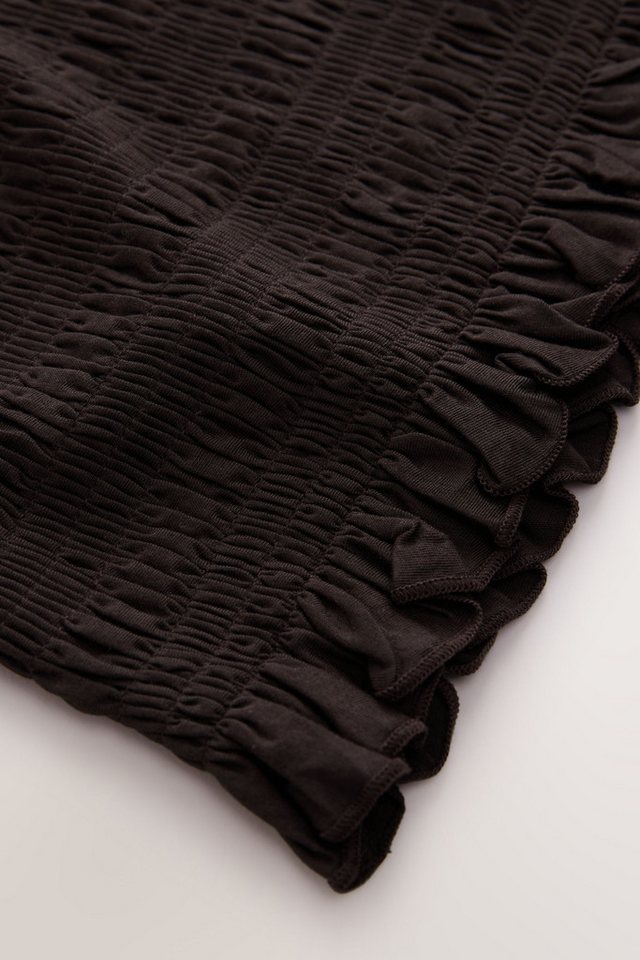 Next Shirttop Ärmelloses, gesmoktes Modal-Oberteil, Kurzgröße (1-tlg) – Bild 4 von 5