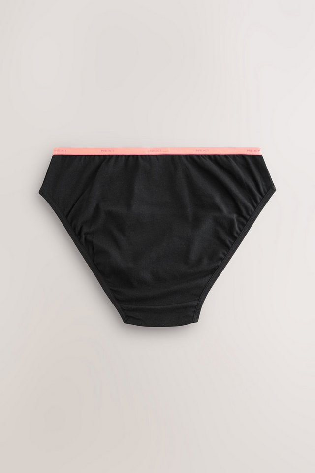 Next Slip Elastische Kontrast-Bikinis im 7er-Pack (7-St) – Bild 2 von 5