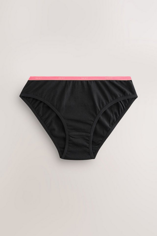 Next Slip Elastische Kontrast-Bikinis im 7er-Pack (7-St) – Bild 4 von 5