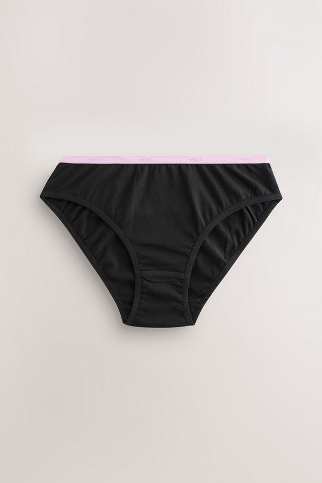 Next Slip Elastische Kontrast-Bikinis im 7er-Pack (7-St) – Bild 5 von 5