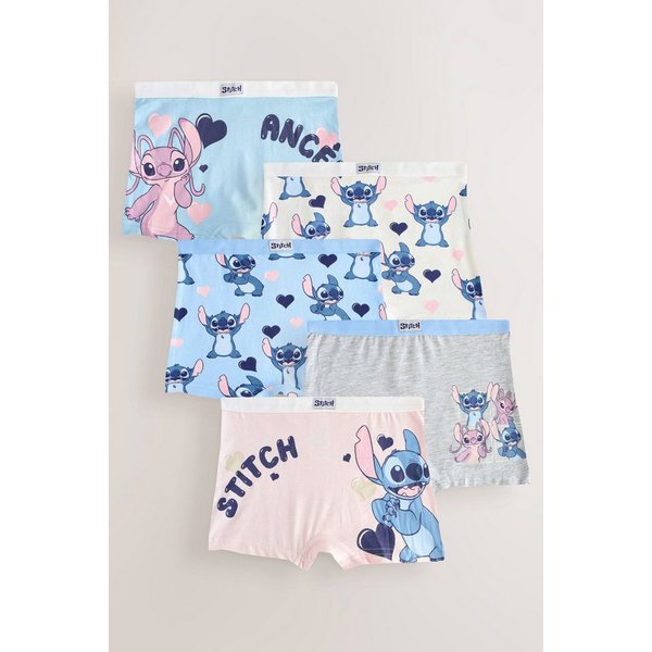 Next Slip Shorts im 5er-Pack, Disney Stitch und Angel (5-St)