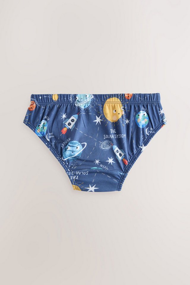 Next Slip Unterhosen mit Print aus 100 % Baumwolle, 5er-Pack (5-St) – Bild 5 von 5