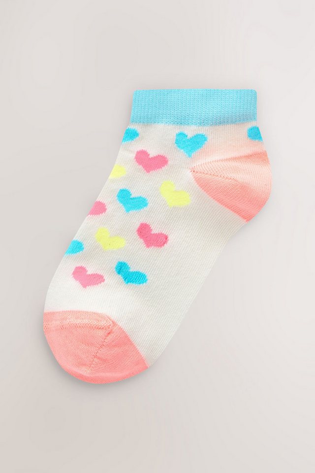 Next Sneakersocken Sneakersocken Einhorn mit Baumwolle, 5er-Pack (5-Paar) – Bild 4 von 5