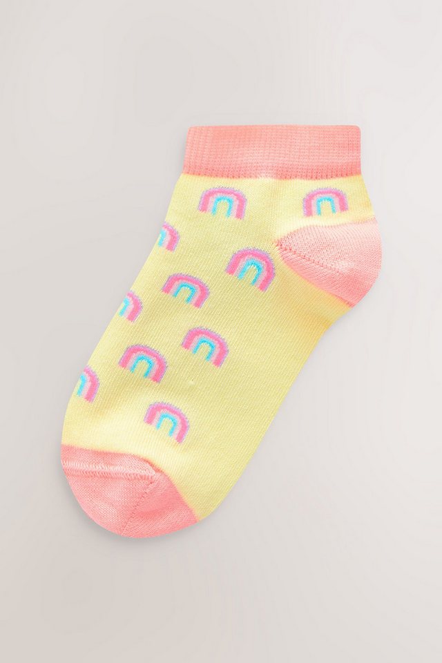 Next Sneakersocken Sneakersocken Einhorn mit Baumwolle, 5er-Pack (5-Paar) – Bild 5 von 5
