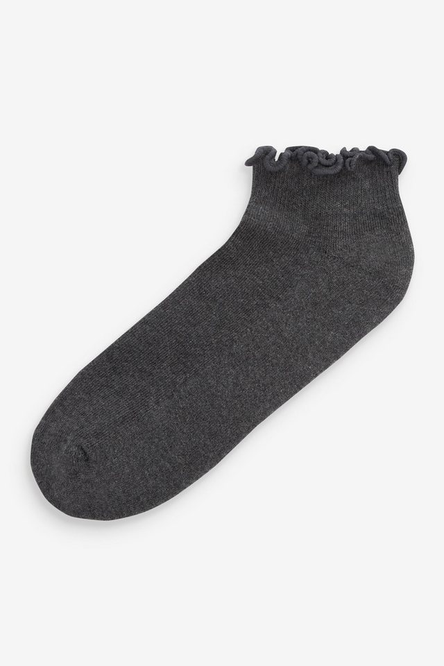 Next Sneakersocken Sneakersocken mit Rüschenrand, 4er-Pack (4-Paar) – Bild 2 von 5