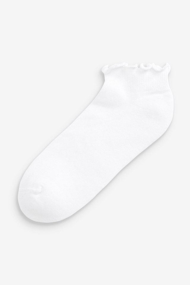 Next Sneakersocken Sneakersocken mit Rüschenrand, 4er-Pack (4-Paar) – Bild 3 von 5