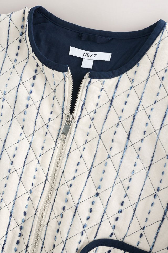 Next Steppjacke Bestickte Steppjacke (1-St) – Bild 5 von 5