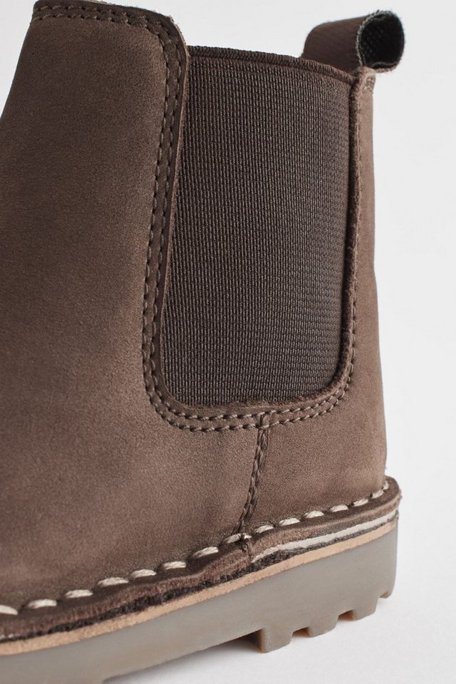 Next Stiefelette aus Veloursleder Chelseaboots – Bild 4 von 5
