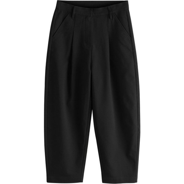 Next Stoffhose Längere Regular Fit Hose mit Barrel-Beinschnitt (1-tlg)