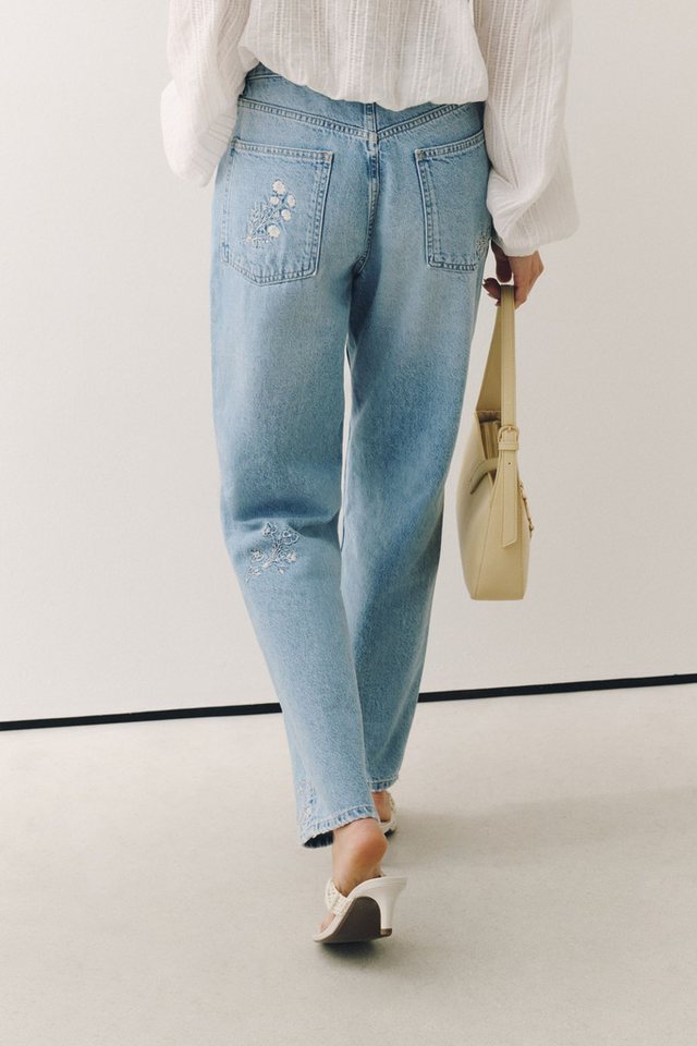 Next Straight-Jeans Authentische City Hochbund-Jeans mit geradem Bein (1-tlg) – Bild 2 von 5
