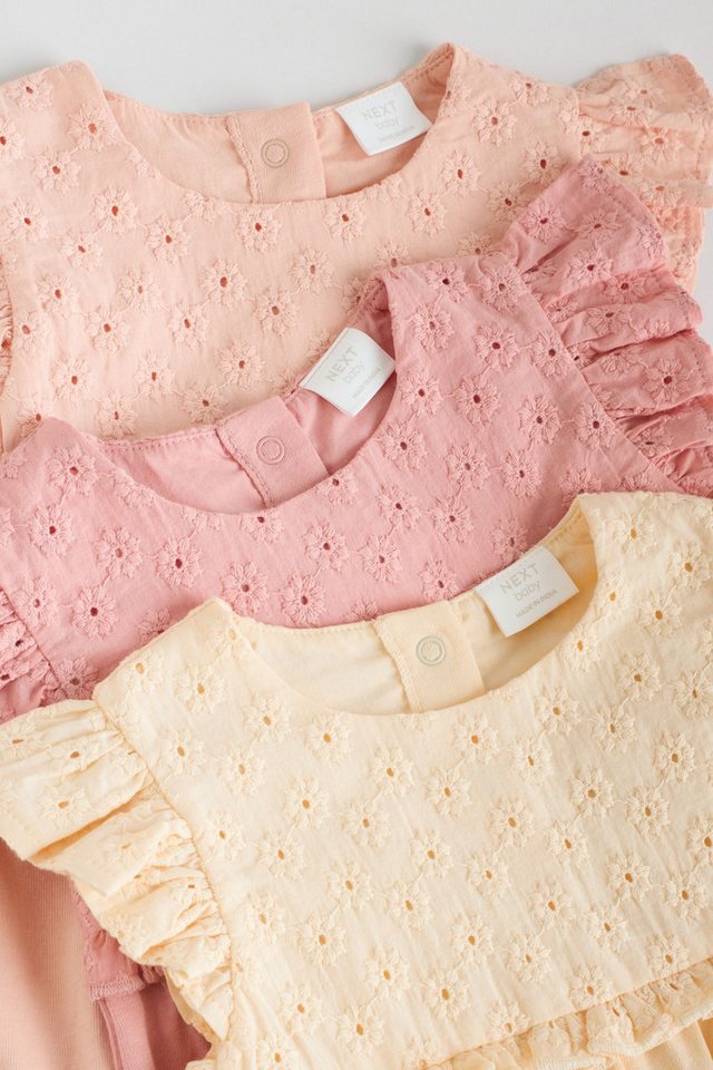 Next Strampler Baby-Strampelanzüge mit Print, 3er-Pack (3-tlg) – Bild 2 von 5