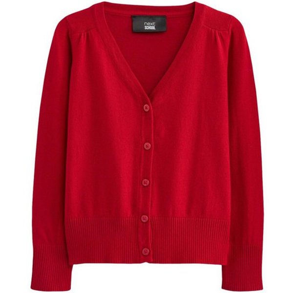 Next Strickjacke Strickjacke mit V-Ausschnitt (1-tlg)