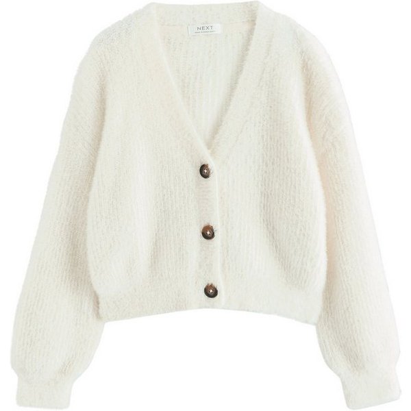 Next Strickjacke Strickjacke mit V-Ausschnitt (1-tlg)