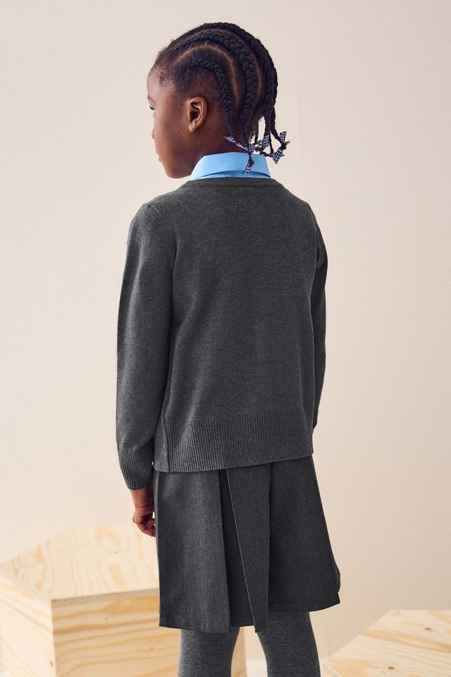 Next Strickjacke Strickjacke mit V-Ausschnitt (1-tlg) – Bild 3 von 5