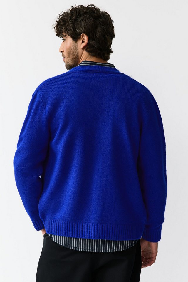 Next Strickjacke Regular Fit Strickjacke mit aufgesticktem Motiv (1-tlg) – Bild 2 von 5