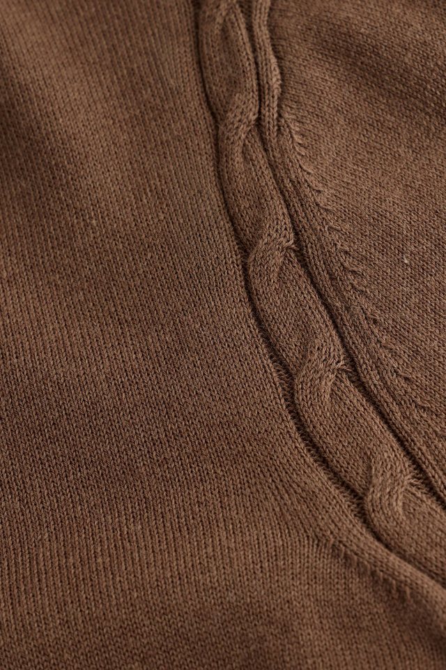 Next Strickjacke Weiche Strickjacke mit Rundhalsausschnitt (1-tlg) – Bild 4 von 5