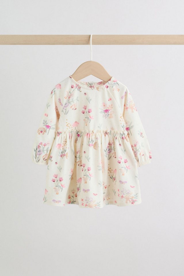 Next Strickkleid Baby Jersey-Kleid, 2er-Pack (2-tlg) – Bild 3 von 5