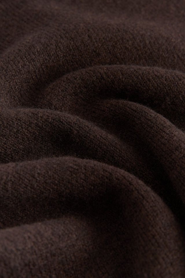 Next Strickkleid Gestricktes Minikleid mit Rollsaum, Kurzgröße (1-tlg) – Bild 3 von 5