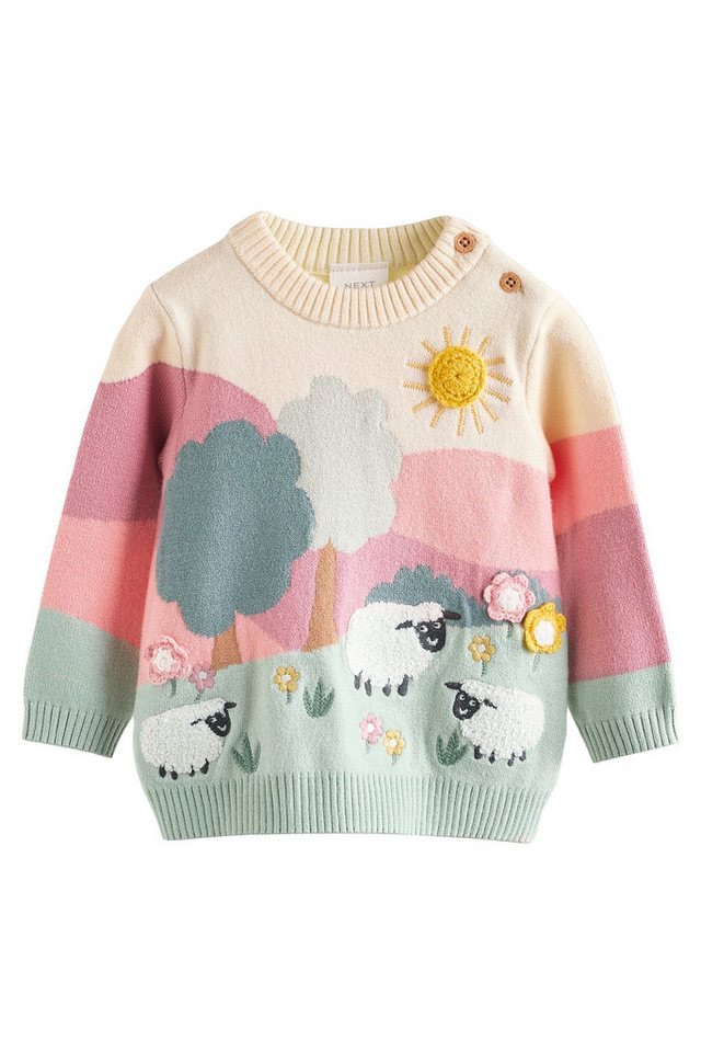 Next Strickpullover Baby Strickpullover und Leggings im 2er-Set (2-tlg) – Bild 3 von 5