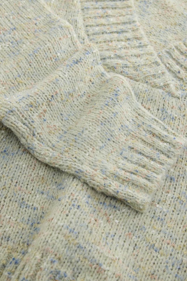Next Strickpullover Langärmeliger, noppiger Pullover mit V-Ausschnitt (1-tlg) – Bild 3 von 5