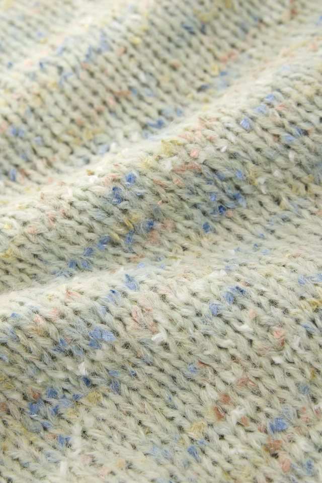 Next Strickpullover Langärmeliger, noppiger Pullover mit V-Ausschnitt (1-tlg) – Bild 4 von 5