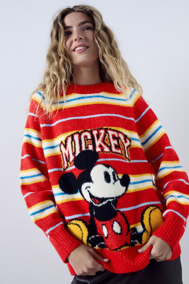 Next Strickpullover Mickey Mouse Offizieller langärmeliger (1-tlg) – Bild 5 von 5