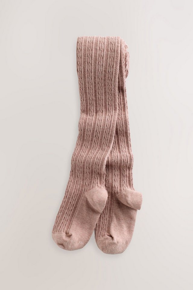 Next Strickstrumpfhose 3er-Pack Strumpfhose mit Zopfmuster (3 St) – Bild 4 von 5