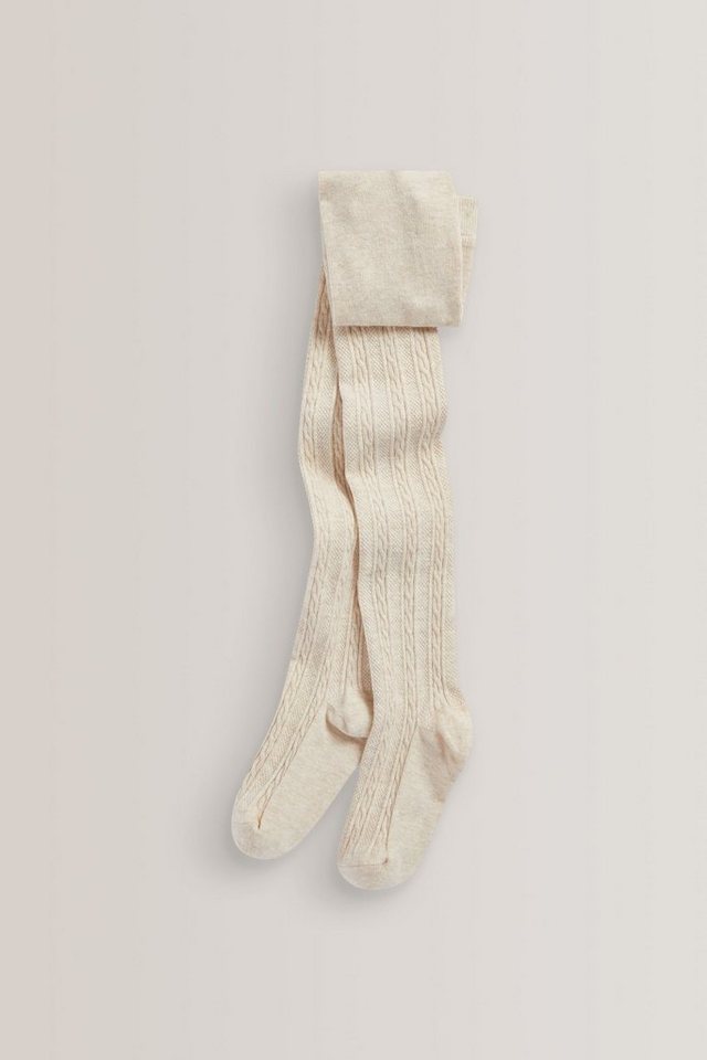 Next Strickstrumpfhose 3er-Pack Strumpfhose mit Zopfmuster (3 St) – Bild 2 von 4