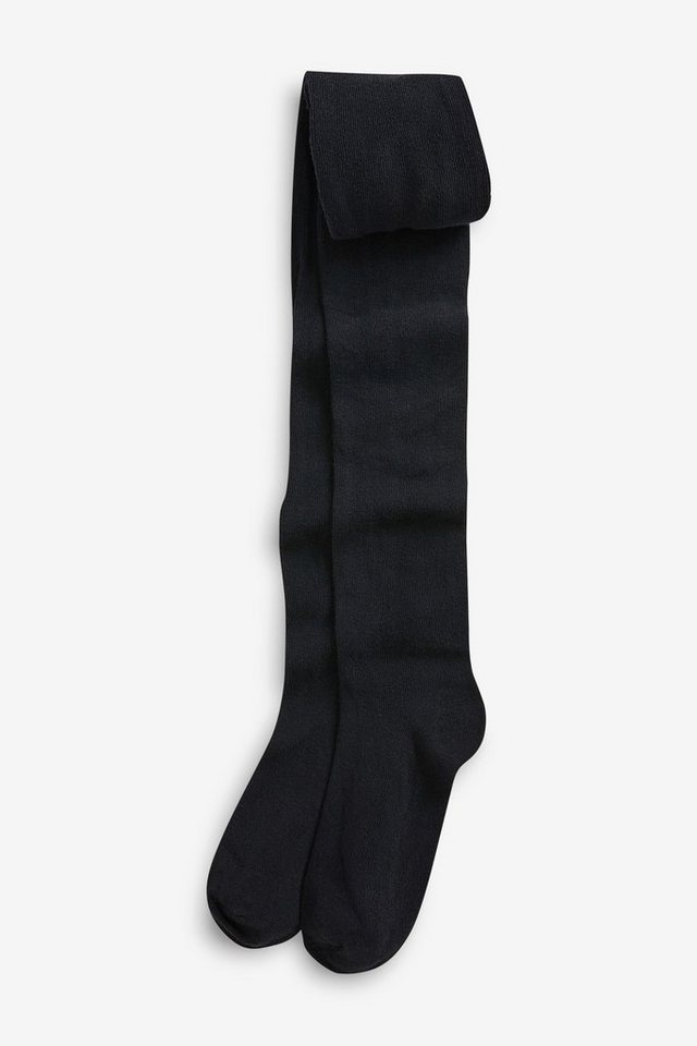 Next Strickstrumpfhose Schulstrumpfhose mit Baumwollel, 5er-Pack (5 St) – Bild 2 von 5