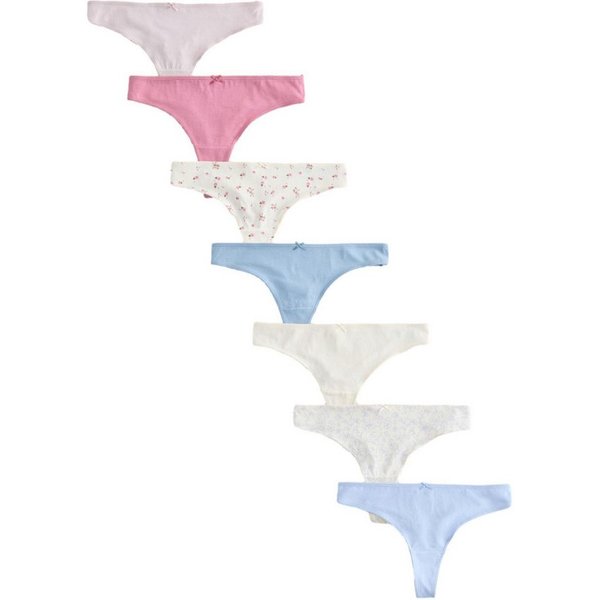 Next String 7er-Pack Slips, Tanga (7-St)