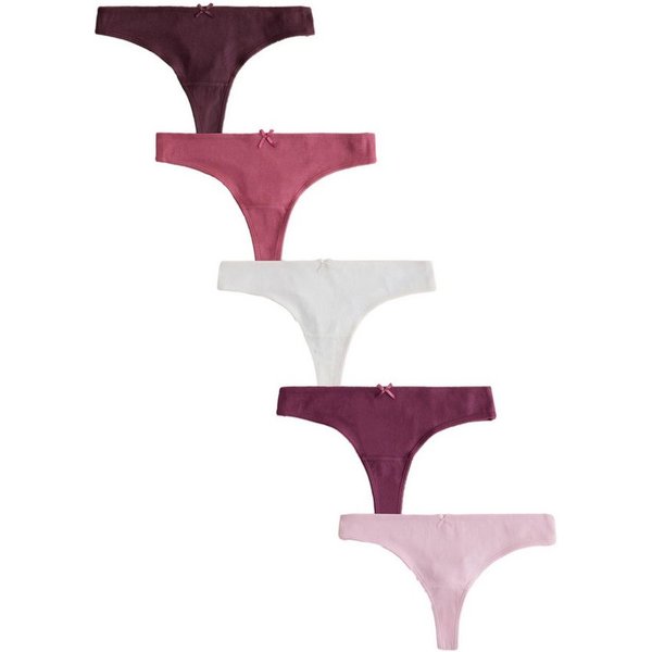 Next String Slips im 5er-Pack, Tanga (5-St)