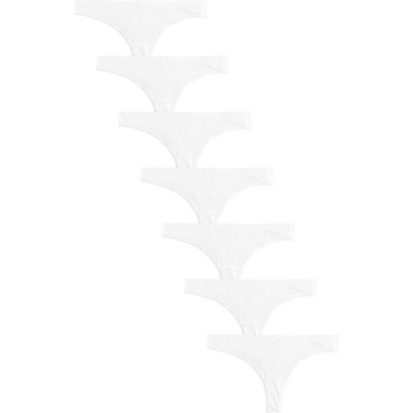 Next String Tanga-Slips mit hohem Baumwollanteil, 7er-Pack (7-St)