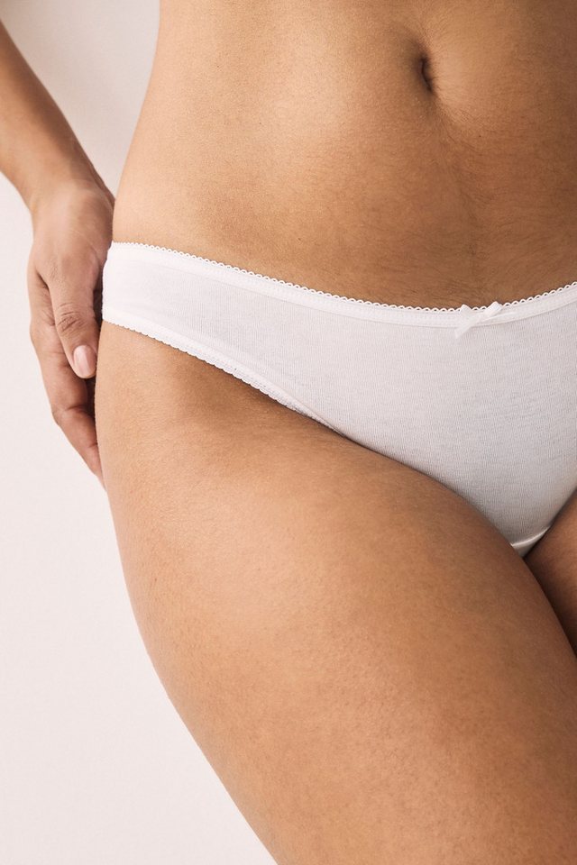 Next String Tanga-Slips mit hohem Baumwollanteil, 7er-Pack (7-St) – Bild 5 von 5