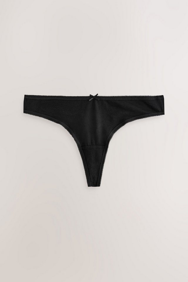 Next String Tanga-Slips mit hohem Baumwollanteil, 7er-Pack (7-St) – Bild 3 von 5