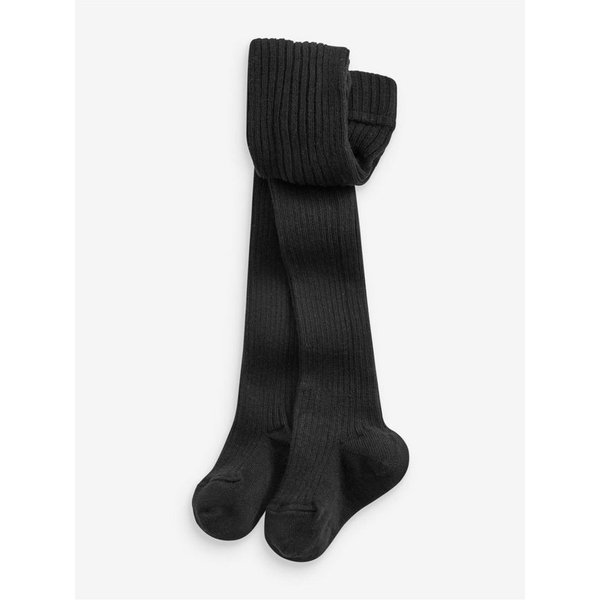 Next Strumpfhose Gerippte Strumpfhose mit hohem Baumwollanteil (1 St)