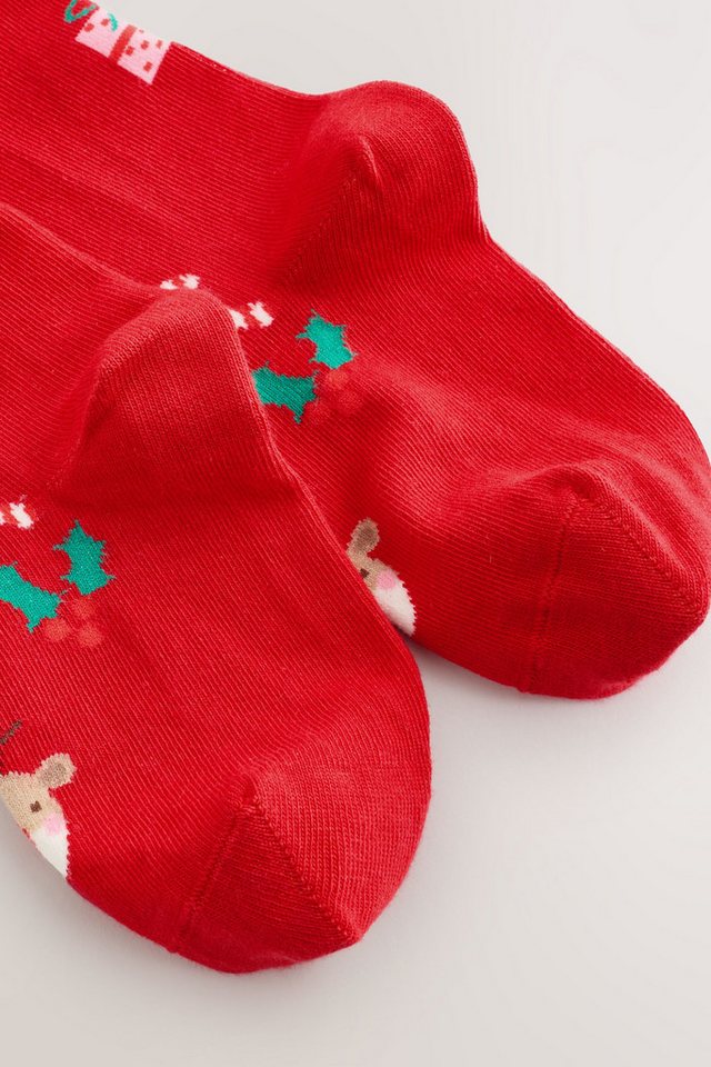 Next Strumpfhose Weihnachtsstrumpfhose mit hohem Baumwollanteil (1 St) – Bild 2 von 3