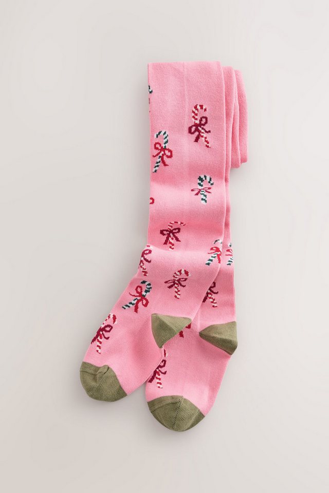 Next Strumpfhose Weihnachtsstrumpfhose mit hohem Baumwollanteil (1 St) – Bild 2 von 4