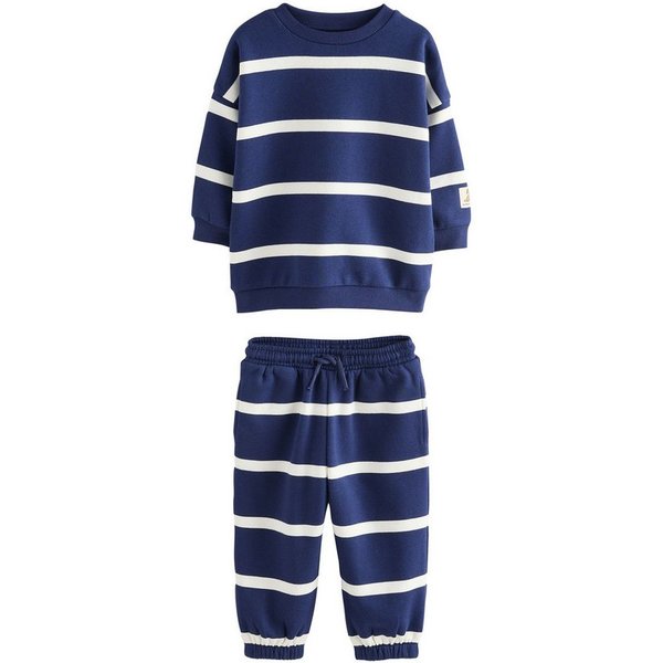 Next Sweatanzug Gemusterter Jogginganzug (2-tlg)