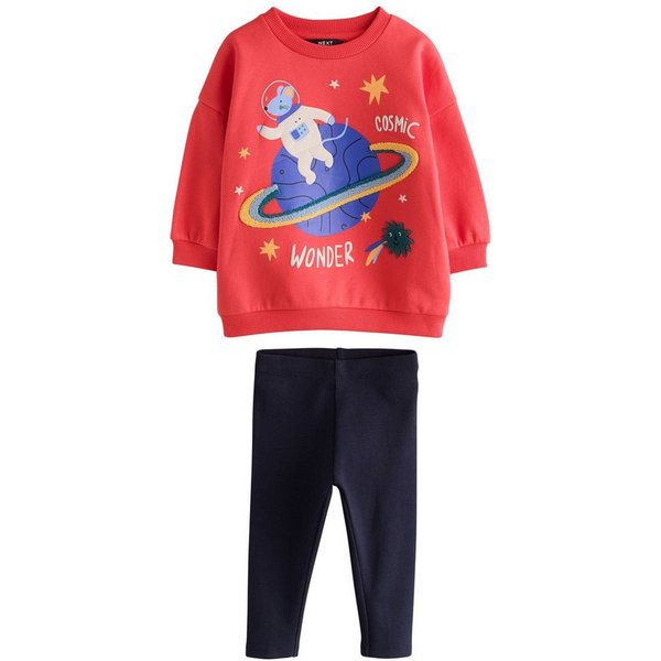 Next Sweatanzug Sweatshirt und Leggings, 2er-Set (2-tlg)